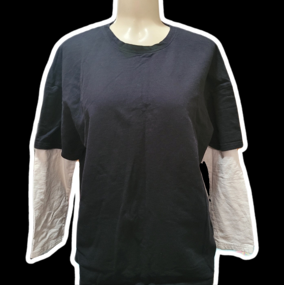 grunge skater y2k layered streetwear long sleeved top 🎧ྀི♪⋆.✮
